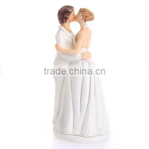 Resin Love Lesbian Wedding Couple Figurine thumbnail-1