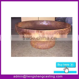 Real Flame Outdoor Steel Construction Fire Pit With Handle thumbnail-5