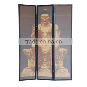 Room Divider Screen With Decorative Pattern thumbnail-1