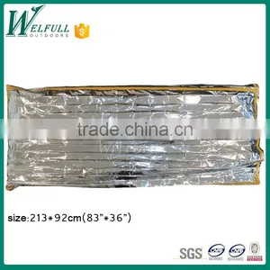Snowproof Aluminum Foil Emergency Sleeping Bag for Heat Keeping thumbnail-3