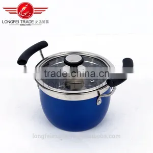 Insulation Handle Cheap Stainless Steel Cookware Pot Sets thumbnail-3