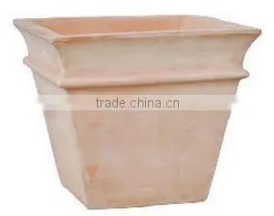 Garden Terracotta Pots, Hand Painted Terracotta Pots, Large Clay Pots thumbnail-1