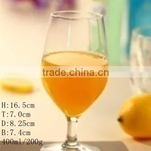 Lead Free Crystal Red Wine Glass thumbnail-1