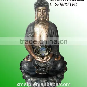 Resin Waterfall Buddha Fountain thumbnail-1