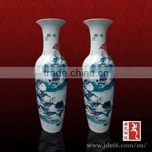 Jingdezhen Elegant Large Decorative Floor Porcelain Vase thumbnail-1