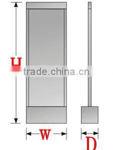Hotel Indoor Decoration Use Stainless Steel Frame Mirror for Sales thumbnail-4