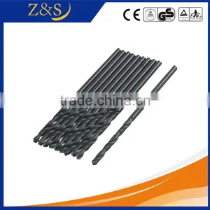 DIN1837 HSS Black Oxide Fully Ground Bright Finished Straight Shank Twist Drill thumbnail-1