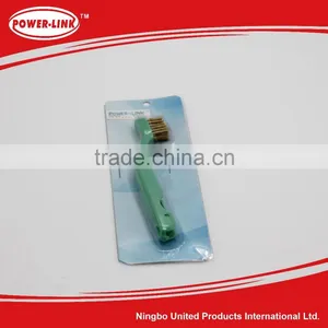 Colorful Wire Brush Plastic Handle Copper Wire Brush Cleaning Brush thumbnail-4
