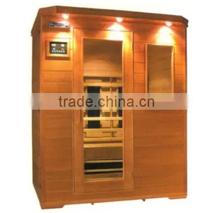 Solid Wood Sauna Equipment Far Infrared Sauna House (SCB-002SL) ,1 to 8person Steam Room thumbnail-6