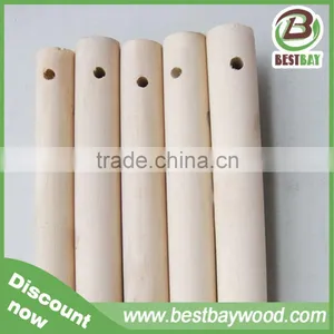 Customized Natural Wooden Broom Handle 2.2cm 2.5cm thumbnail-1