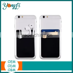 Phone Accessory Smart Wallet Silicone Phone Case Card Holder thumbnail-1