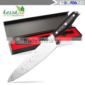 Chef's Knife 7.5 Inch German High Carbon Stainless Steel, Very Sharp, Balanced Comfortable Handle, Multipurpose Kitchen Knife thumbnail-6