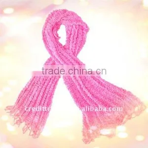 CT-SF008 2011 Fashionable Wrinkle Scarf thumbnail-1