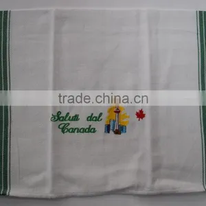 Promotional 100% Cotton Plain Coloured Tea Towel ,cheap Bulk Dish Towel /kitchen Towel thumbnail-4