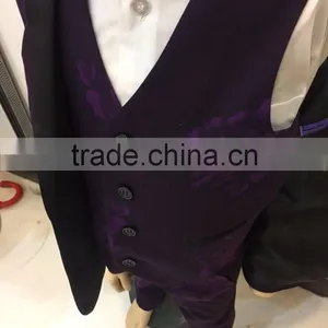 2017 New Style Purple Boy Suits thumbnail-2