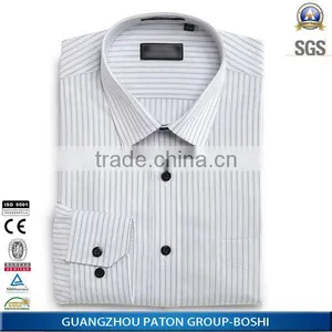 100% Cotton Fashion Men Shirts ,guangzhou Factory Price thumbnail-4