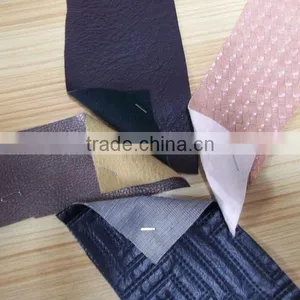 B Grade Pvc Artificial Leather Stocklot for Shoes and Bags thumbnail-5