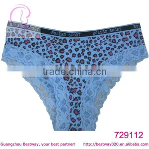 Women Sex Image Sex Hot Panties With Lace Printing Leopard thumbnail-1