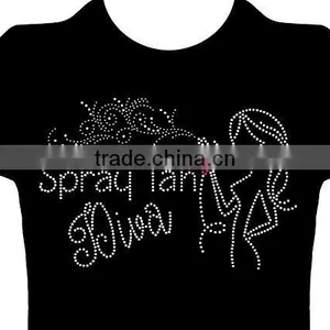 Spray Tanning Technician Rhinestone Decals thumbnail-2