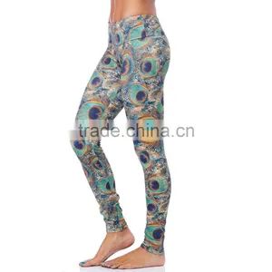 2017 Run Sport Fitness Custom Capri Leggings Wholesale For Women thumbnail-2