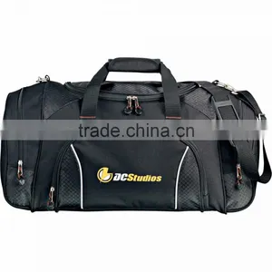 Triton Weekender 24" Carry-All Duffel Bag - Has Bottom Board With Feet, Large Zippered Main Compartment and Comes With Your Logo thumbnail-2