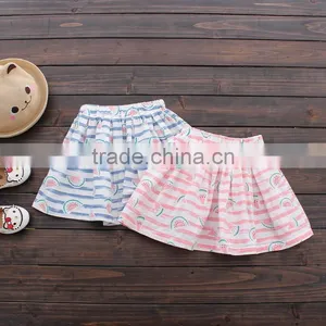 Wholesale Summer Cotton Printing Girls Shirt Dress Sleeveless thumbnail-3