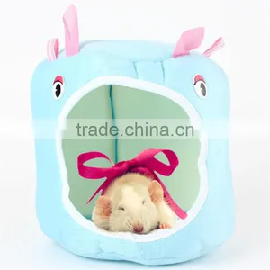 NEW Hot Sale 2 Sizes Cute Hammock for Ferret Rabbit Rat Hamster Parrot Squirrel Hanging Bed Pet Toy House thumbnail-2
