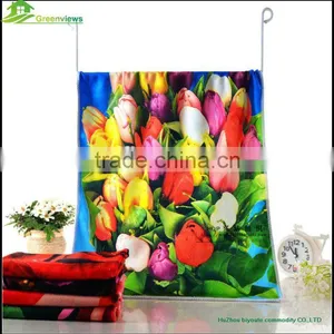 Custom Printed Linen Tea Towel Kitchen Use 100% Microfiber Tea Towel/microfiber Dish Towel/dish Cloth thumbnail-4