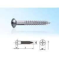 Cross Recessed Round Head Wood Screws thumbnail-1