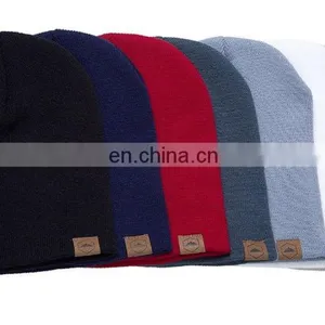9" Black Skull Cap Beanie That Will Fit Your Head Perfect Running Beanie Hat Knitted Beanie Hat Kids Beanie Hat thumbnail-6
