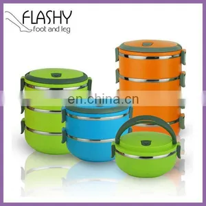 Wholesale High Quality Stainless Steel Lunch Box Bento Lunch Box thumbnail-2