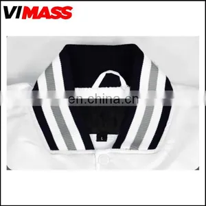 OEM Fashion Design Men White Jacket , Wholesale Men Autumn Jacket thumbnail-3