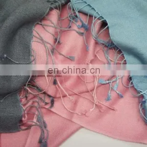 Plain Pashmina Shawls,scarf,scarves,silk Pashmina Shawls,stoles thumbnail-3