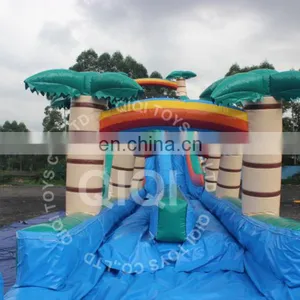 Cheap Inflatable Jungle Water Slide Used Water Slides for Sale thumbnail-4