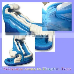 20 Feet Wave Inflatable Wet Slide thumbnail-1