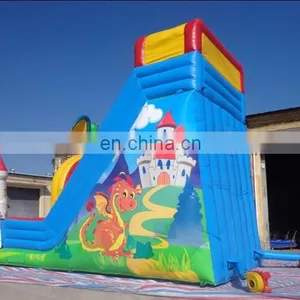 Hot Sale Dinosaur Inflatable High Slide thumbnail-2