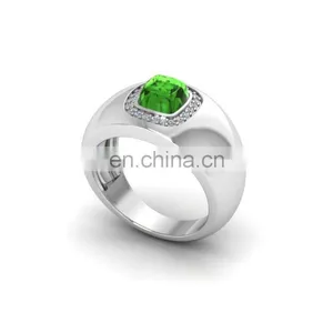 2017 New Fashion Women/men Cluster Setting Diamond Rings For Wedding thumbnail-2
