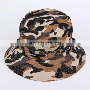 Camo Bucket Hat Custom for Men thumbnail-1
