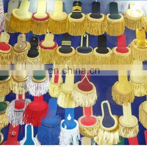 Uniform Epaulets, Fringed Military Epaulet, Shoulder Boards, Rank Insignia, Shoulder Pads, Imperial Epaulettes thumbnail-2