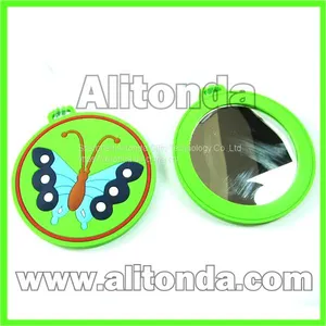 Custom and Supply Cartoon Pvc Soft Makeup Mini Small Mirror thumbnail-5