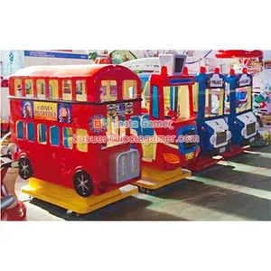 Zhongshan Amusement Rocking Machine Car Game Swing Machine London Bus Kiddie Rides thumbnail-4