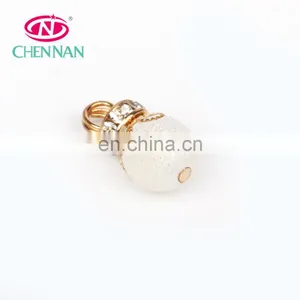 Wholesale New Arrival 16*20 mm Fancy White Ball Crystal Pendant for Necklace thumbnail-1