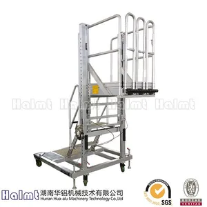 Aluminum Adjustable Platform Ladder for Industry thumbnail-3