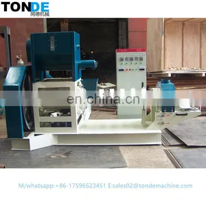 Puffing Equipment/High Quality Service Automatic Feeding Fish Feed Granulator thumbnail-3