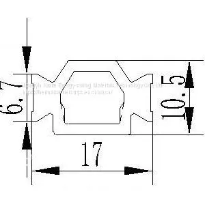 Shape O Joint Profile Thermal Barrier Nylon Product For Thermal Breaking System thumbnail-2