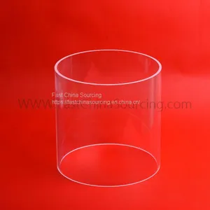 80-100mm Diameter Round Custom Heat Resistant Quartz Glass Tube for Ozonizer Water Purifying Equipment 1200MM thumbnail-5