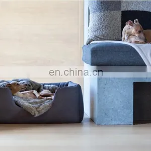 Pet Dog Bed Orthopedic Traditional Sofa-Style Living Room Couch Pet Bed With Removable Cover thumbnail-6