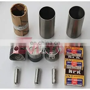 for Mitsubishi K3B Piston Ring Liner Full Gasket Kit thumbnail-2
