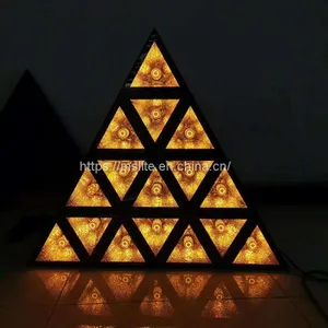 Triangle Matrix Lamp DMX512 LED Stage Effect Lights Night Club DJ Party Event Disco Equipment thumbnail-3