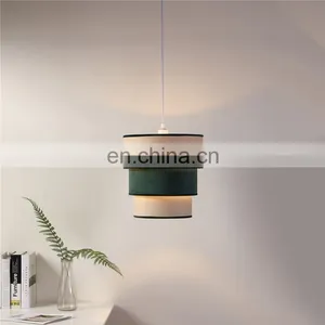 Modern Design Cheap Custom Rattan Living Room Green Modern Ceiling Pendant Lamp Hanging for Home thumbnail-1